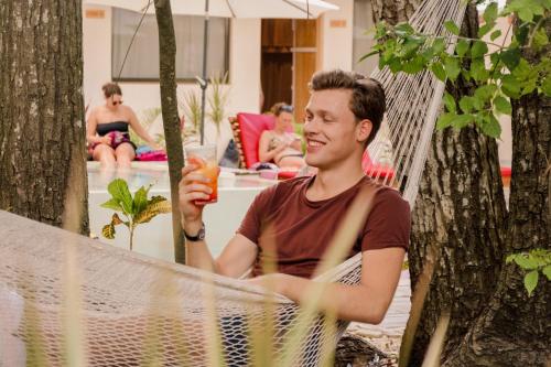 Garden, Che Valladolid Hostel & Bar in Centro