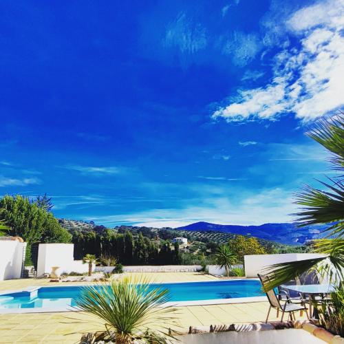 CORTIJO PENNYMARIA Poolside Apartment near Montefrio with stunning views