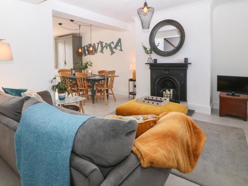 A szálláshely kívülről, Trigfa in Criccieth Városközpont