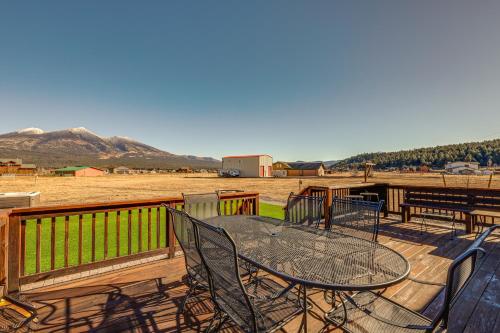 Spacious Flagstaff Home with Private Hot Tub and Deck!