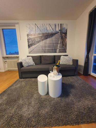 Close to the subway. Beautiful and Cozy apartment! in 헤셀뷔 빌라스타드