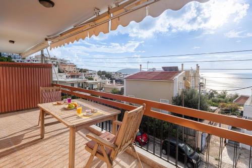 Sea view appartment 100m from the beach - Apartment - Saronida