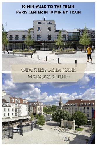 Chambre 3, calme, 1 station de PARIS, Maisons-Alfort (foto 6)