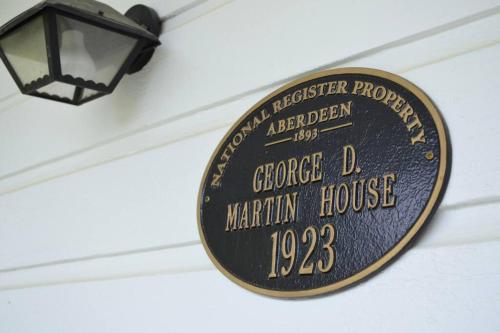 Historic Martin House in Downtown Aberdeen