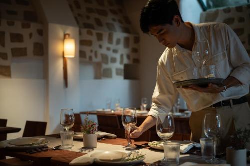 Mùa Dalat Wellness Hotel - 레스토랑