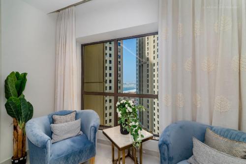 USMANS 4BDRM JBR Sadaf Next to Ritz Carlton Walk Daily Housekeeping JBR, Дубай (фото 3)