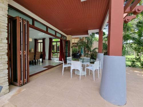 Exterior view, Amatapura Beachfront Villa 15, SHA Certified near Fossil Shell Beach