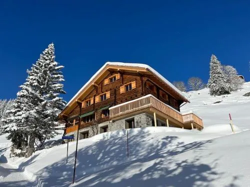 Sunnehuesli in Braunwald, Schweiz