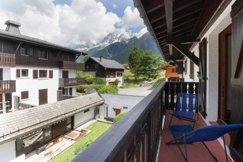 La Griaz - Chaleureux et cosy -Vue sur les montagnes - grand balcon Les Houches