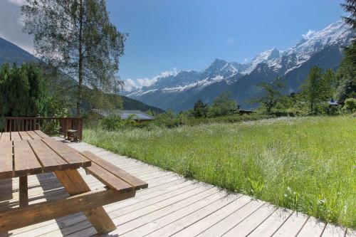Le Chalet des Chavants - 8ch - 300m2- Grand Jardin - Vues du Mont-Blanc