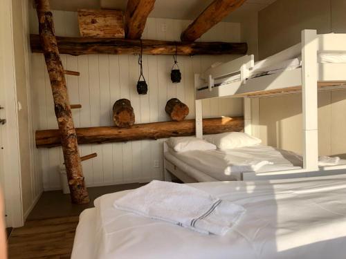 2 double beds, 1 bunk bed, 1 sofa bed