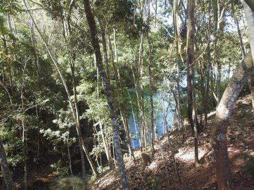 Cabana em Ouro Preto: represa mata caiaque e bike