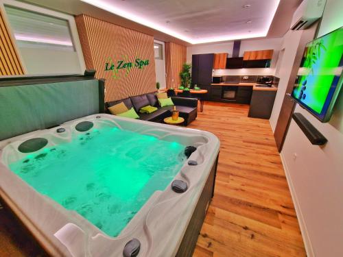 -Le Zen Spa+Jacuzzi+Parking+Clim