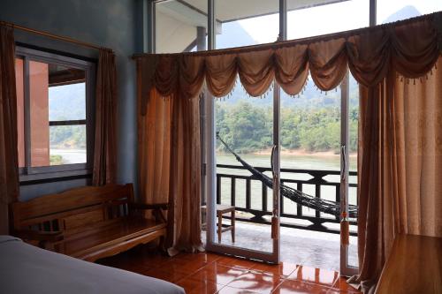 Θέα, Say Lom Guesthouse in Μουανγκ Νγκοϋ