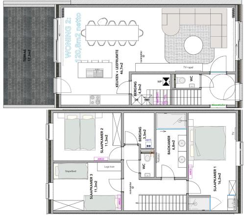 NIEUW - De Grenspaal OOST 7P - 3SLPK - SAUNA - LAADPAAL