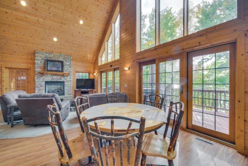 Lakefront Wisconsin Cabin with Boat Dock!