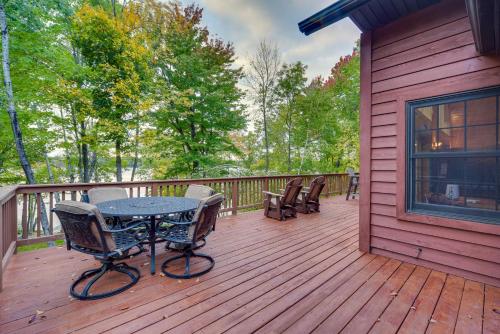 Lakefront Wisconsin Cabin with Boat Dock!