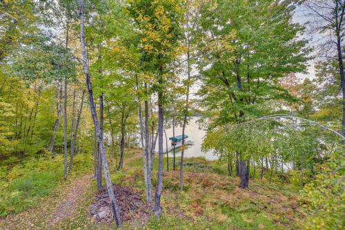 Lakefront Wisconsin Cabin with Boat Dock!