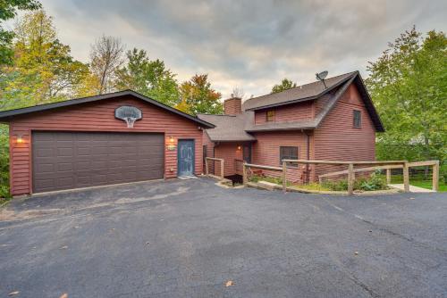 Lakefront Wisconsin Cabin with Boat Dock!