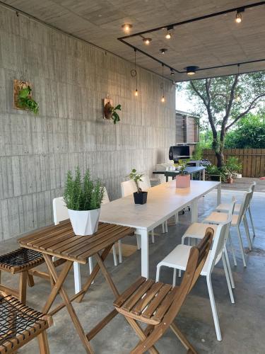 蘆薈villa清水模派對k歌BBQ麻將包棟, Wujie (foto 7)