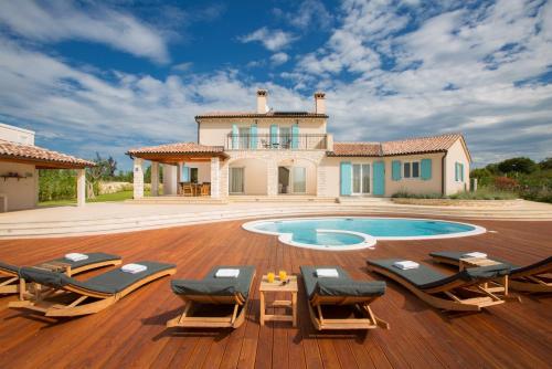 Villa Aurora in Bale for 8 persons with sea view & whirlpool - Accommodation - Bale