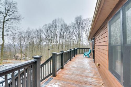 The Eagles Nest at Alpine Cabin with Fireplace!