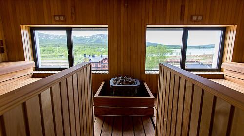 Szauna, Grand Hotel Lapland in Gallivare