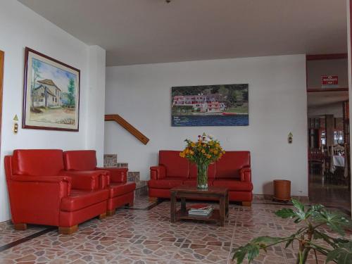 Előcsarnok, Hotel Refugio Santa Ines in Cuitiva