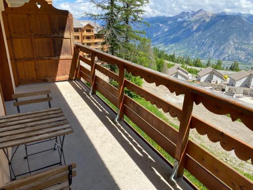 Erkély/terasz, Super appart Risoul Alpes du Sud in Risoul