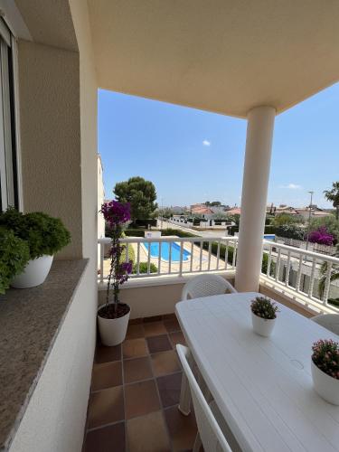 SA CALMA - Duplex con piscina y cerca del Mar - Deltavacaciones, L'Ampolla (fotografie 3)