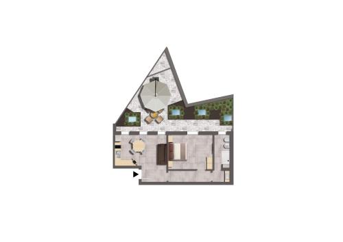 Apartment with Terrace image 1