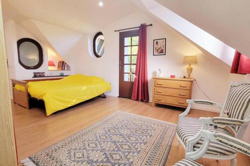 Maison de charme pour 4 personnes au calme in Verdelot