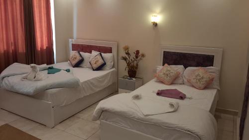 Queen Isis pyramids view