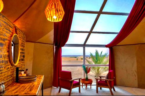 View, Sky View Camp in Merzouga