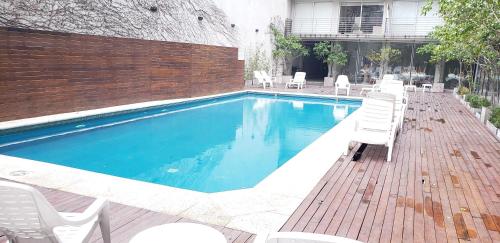 One-Bedroom Apartment room in Lo Mejor de Recoleta Cochera Optativa Seguridad 24 hs Piscina Parrilla Gimnasio Lavadora
