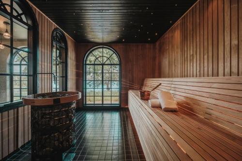 Сауна, Lejondals Slott in Бро