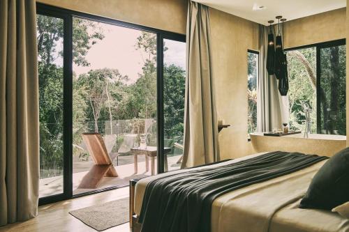 Luxe jungle Retreat- Free concierge in ทูลัม