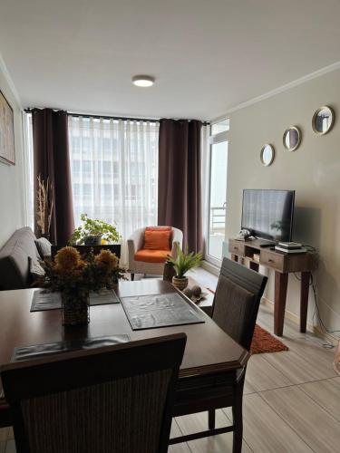 Depto Ginebra 1 dorm con estacionamiento