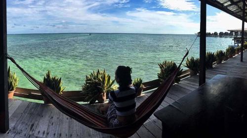 Otoczenie, Mabul Backpackers in Wyspa Mabul