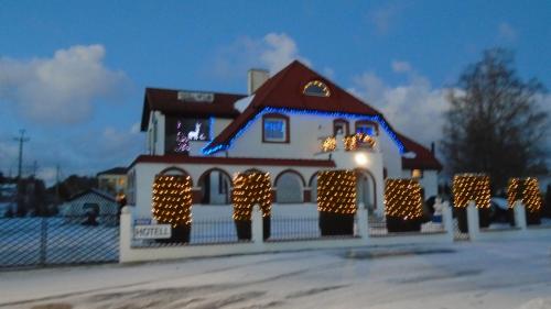 Exterior view, Hotel Getliin in Saku