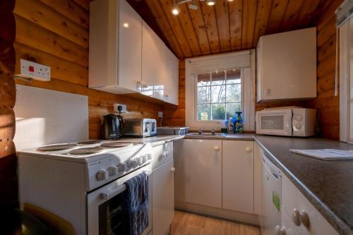 virtuve, Cosy Log Cabin Snowdonia Eryri in Trawsfynydd