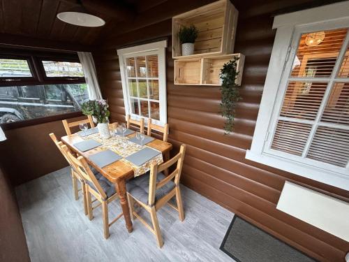 Iekārtas, Cosy Log Cabin Snowdonia Eryri in Trawsfynydd
