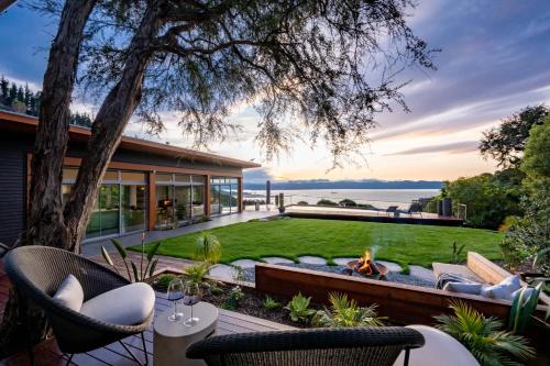 View, Okoro Villa in Nelson