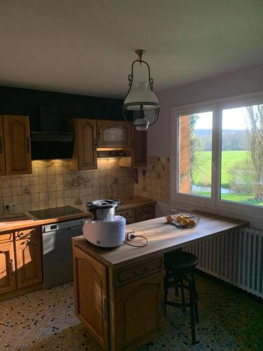 кухня, Gite au coeur de la nature in Монліо-е-Сорсель
