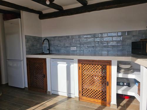 廚房, El Mirador de Teo in 奧利巴爾