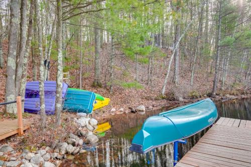 Lakefront Rhinelander Cabin with Dock and Fire Pit!