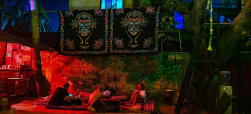 Exterior view, Mitra Hostel in Arambol Beach