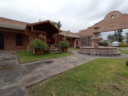 Dārzs, Hotel Hacienda San José (Hotel Hacienda San Jose) in San Cristóbal (Guanajuato)