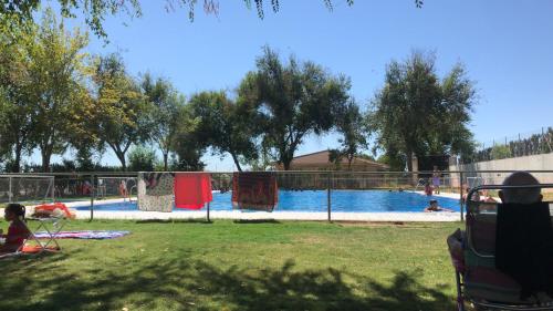 Design & art, patio with orange tree, near Seville in Huevar Del Aljarafe