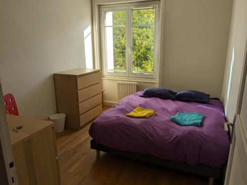 Chambre double au calme, confortable et centrale - Pension de famille - Lyon